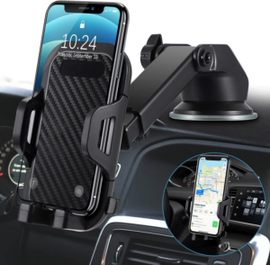 Xawy Handyhalterung Auto 3 in 1 Lüftung & Saugnapf