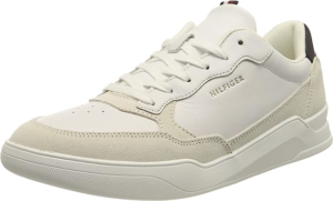 Tommy Hilfiger Herren Cupsole Sneaker Elevated Cupsole Leather Mix …