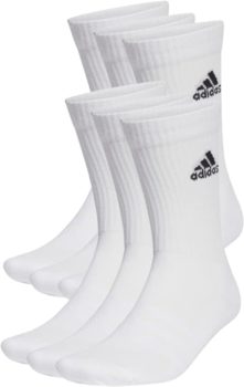 adidas Unisex Cushioned Sportswear Crew Socks 6 Pairs Crew Socken