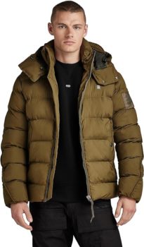 G-STAR RAW Herren G-Whistler Padded Hooded Jacke Jackets