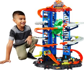 Hot Wheels Garage, Hot Wheels Parkgarage inkl. 2 Spielzeugautos